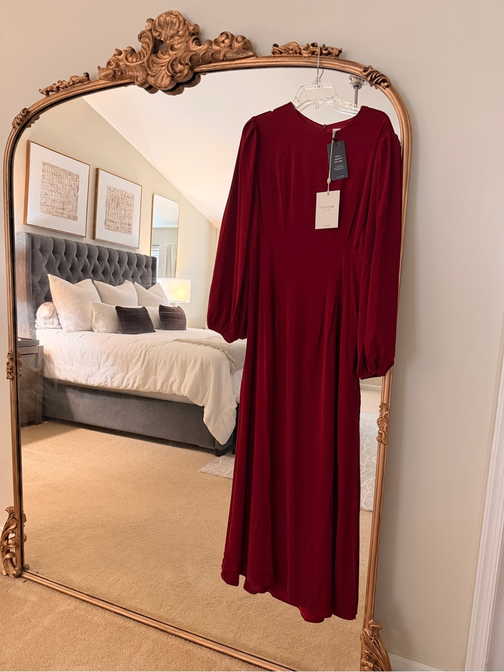 Red dress never worn